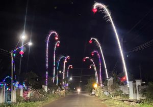 Cây Led Trang Trí Pháo Hoa Ngày Tế Cây Nêu Đèn Led Ngày Tết