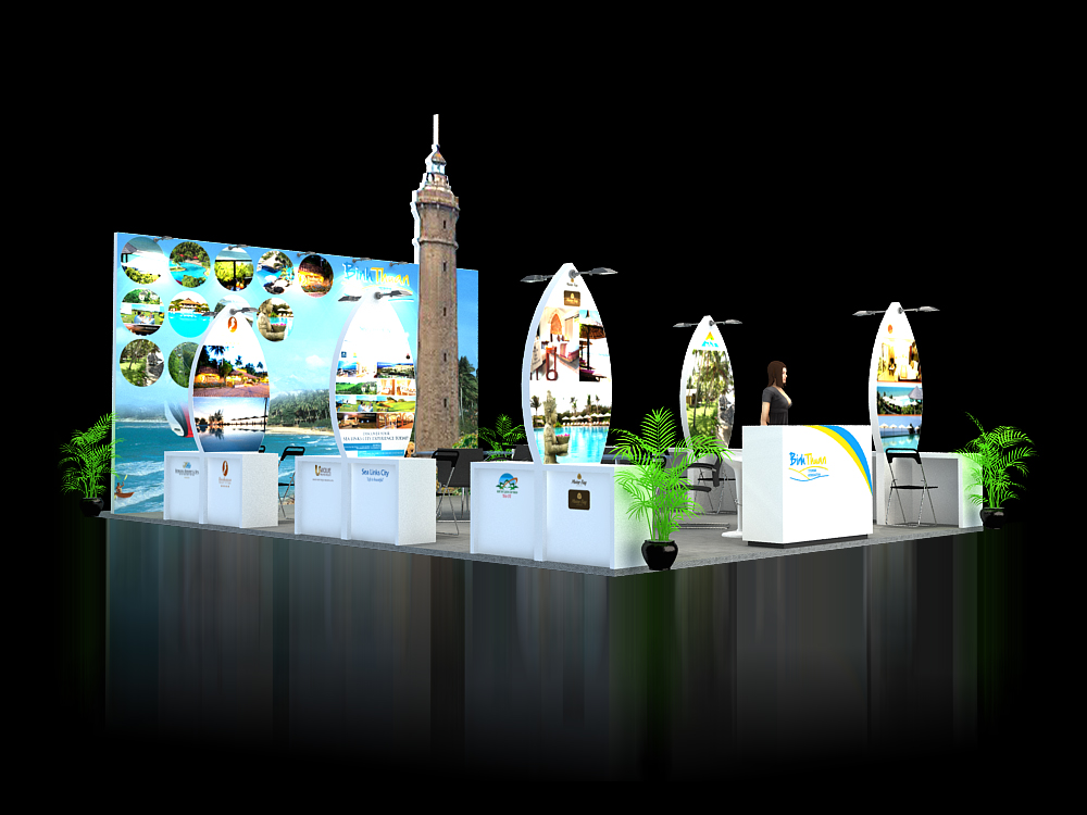 NHỮNG MẪU THIẾT KẾ GIAN HÀNG TRIỂN LÃM ẤN TƯỢNG