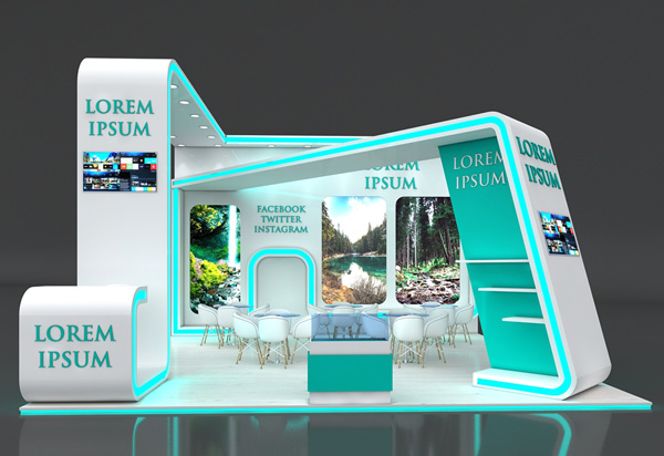 NHỮNG MẪU THIẾT KẾ GIAN HÀNG TRIỂN LÃM ẤN TƯỢNG