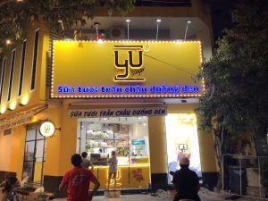 Thiết Kế Thi Công Bảng Hiệu Trà Sửa Độc Lạ Nhất