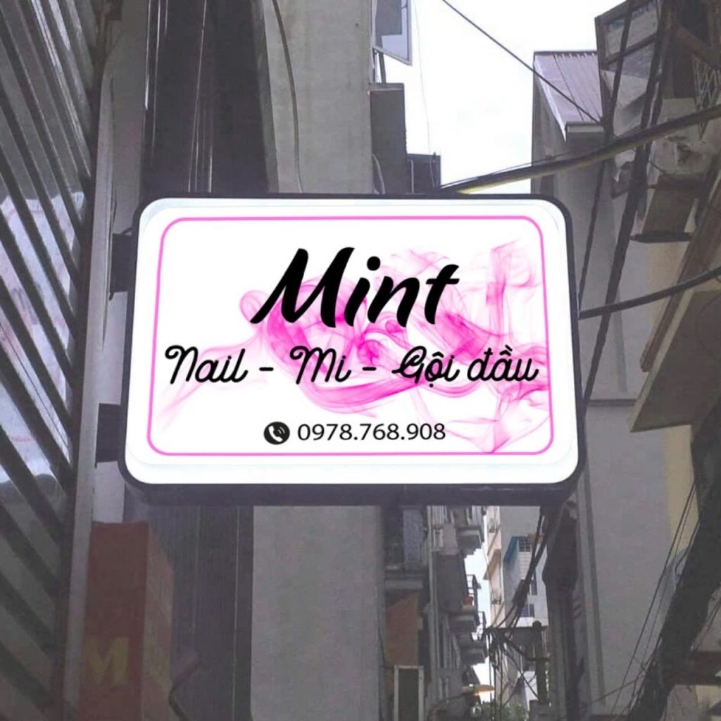 68+ Mẫu Bảng Hiệu Nail Đứng, Biển Tiệm Nail Nhỏ Đẹp