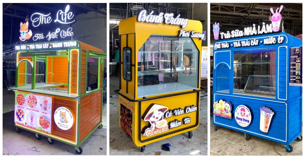 Những mẫu xe bán trà sửa , cafe mới nhất năm 2025