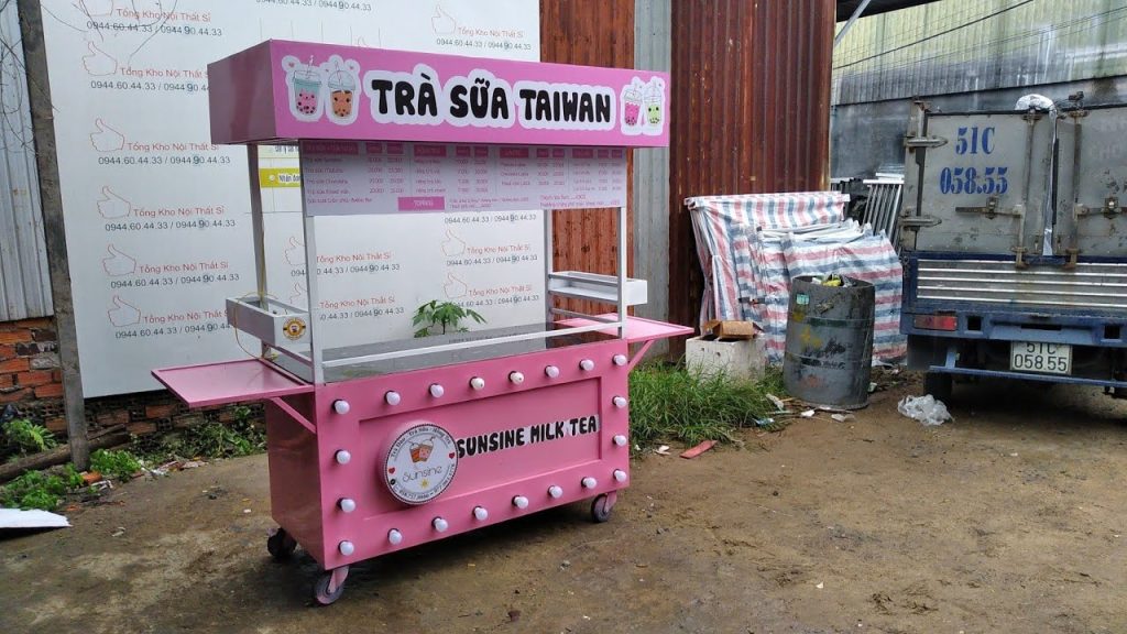 Những mẫu xe bán trà sửa , cafe mới nhất năm 2025