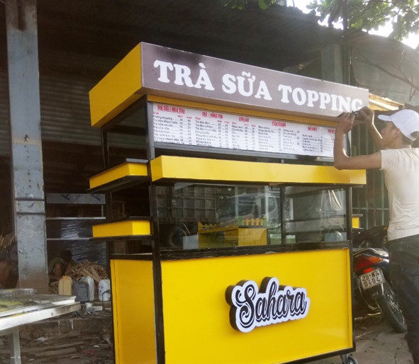 Những mẫu xe bán trà sửa , cafe mới nhất năm 2025