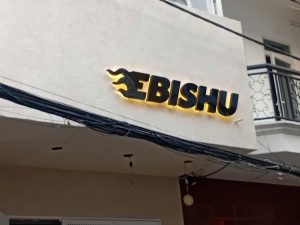 Chữ mica sáng chân - Giải pháp quảng cáo hiệu quả