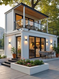 Nhà Lắp Ghép 2 Tầng