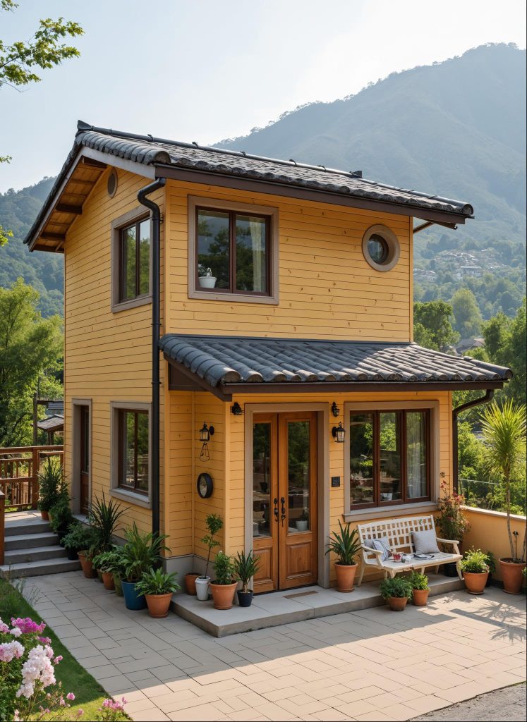 Nhà Lắp Ghép 2 Tầng